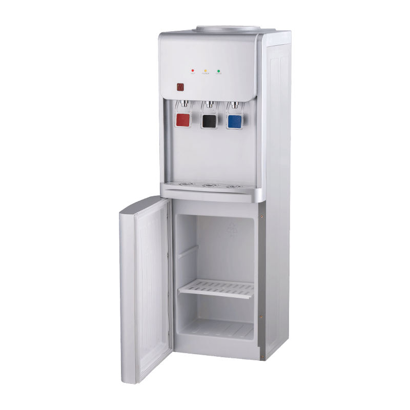 YR-2506/YLR-2506/YLR-2506Y Silberner vertikaler Wasserspender für kalte/heiße/normale Temperaturen YR-2506/YLR-2506/YLR-2506Y Silberner vertikaler Wasserspender für kalte/heiße/normale Temperaturen