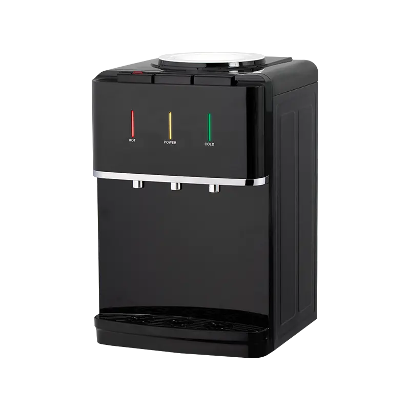 YR-2508T/YLR-2508T Schwarzer Tischwasserspender für heißes und kaltes Wasser