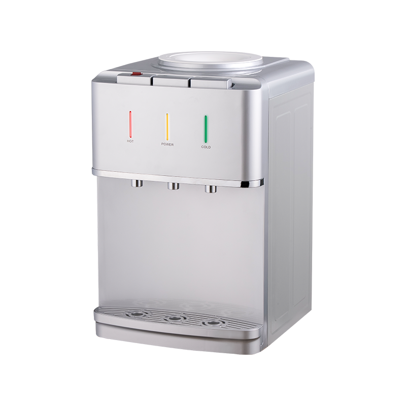 YR-2508T/YLR-2508T Silberner Desktop-Wasserspender für heißes und kaltes Wasser