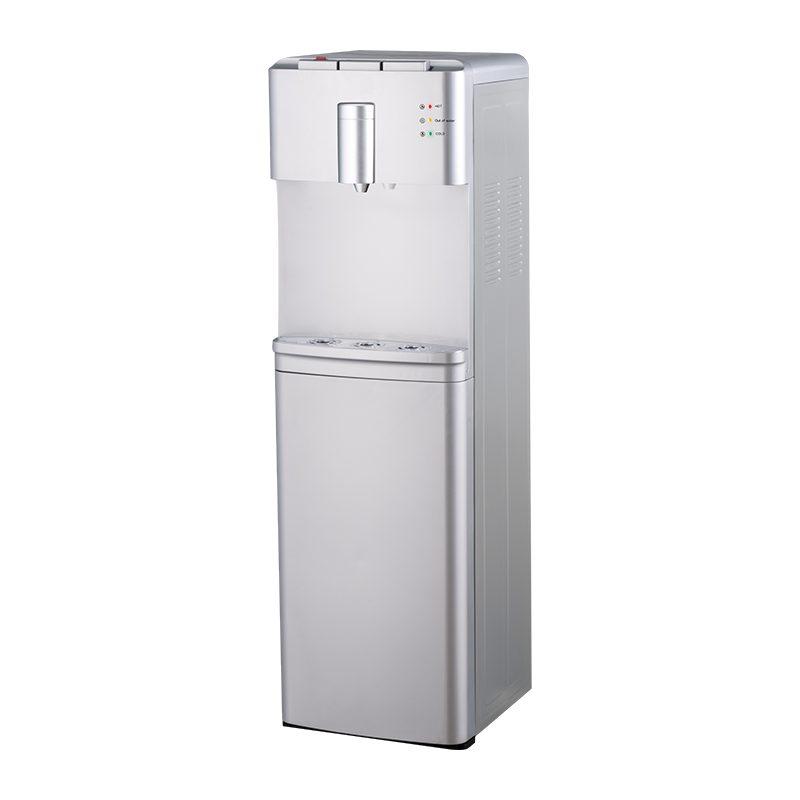 YX-2507/YLX-2507 Silberner Kalt-/Heiß-/Normaltemperatur-Wasserspender für die Bodenmontage